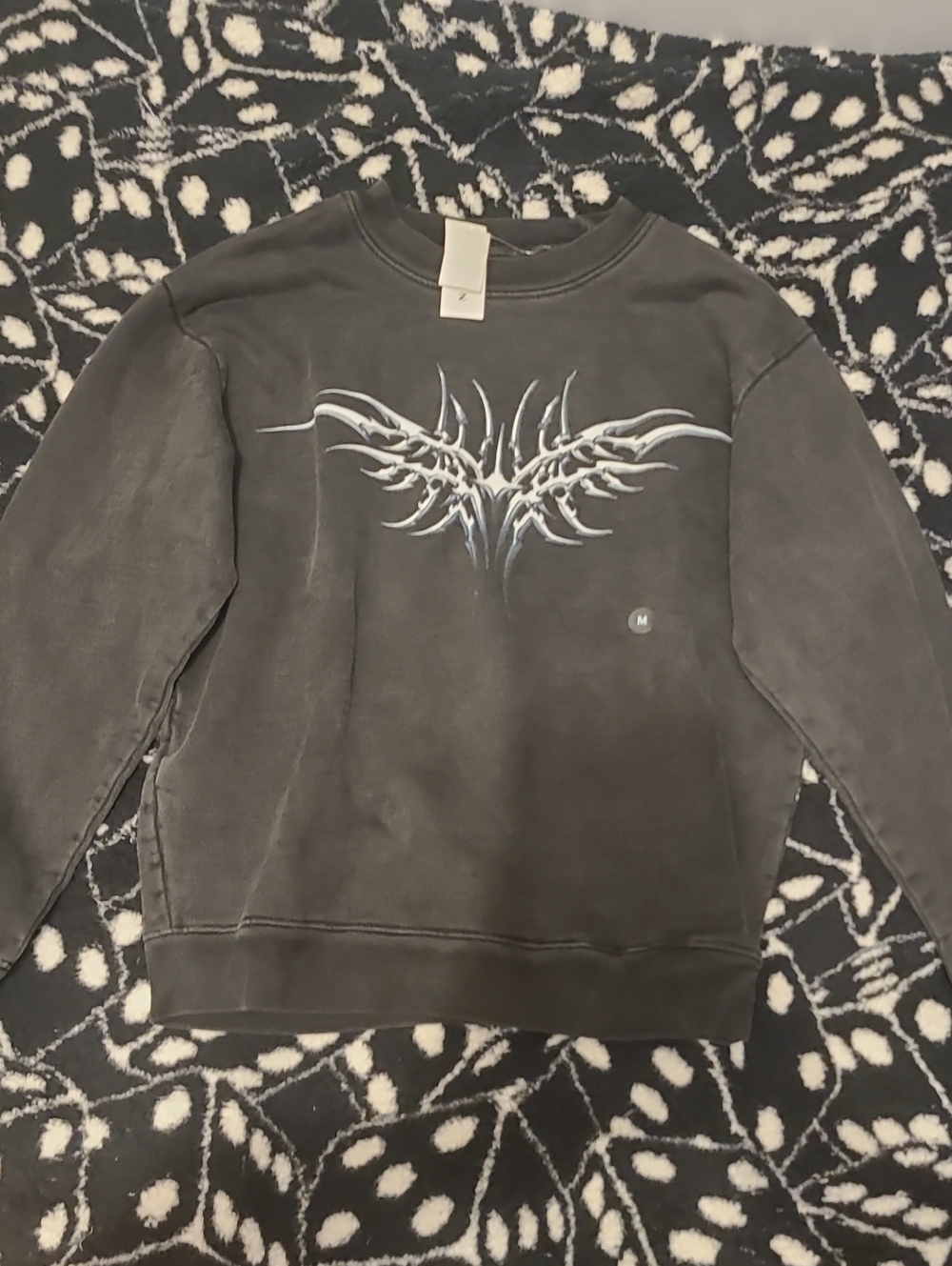 Heather Gray Cyber Crewneck